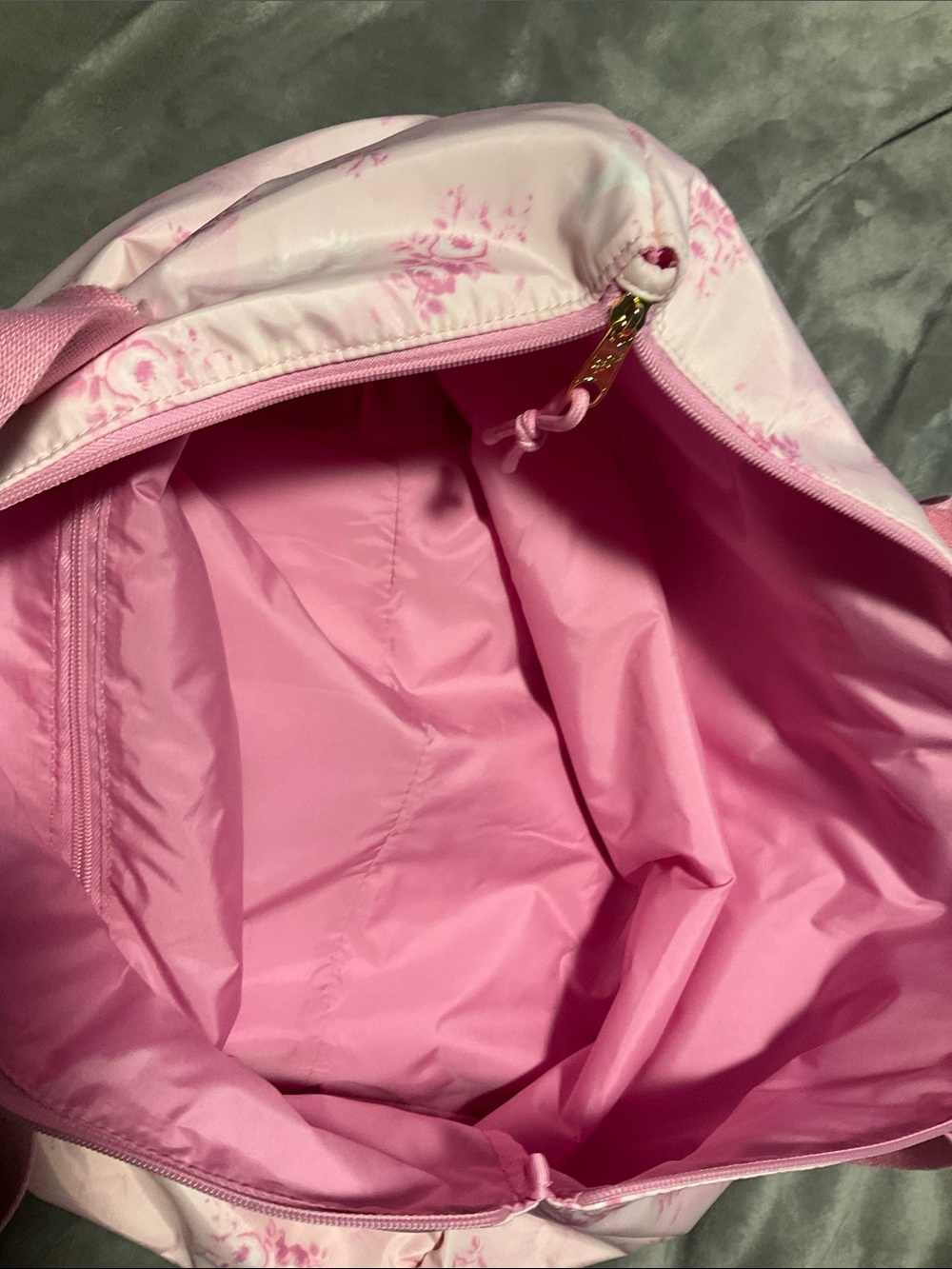 LIKE NEW VS PINK X LOVE SHACK FANCY Tote (MSRP $69) - Picture 5 of 6
